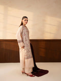 Lazuli - Winter 3PC Dhanak Embroidered Suit - KP1296