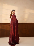Lazuli - Winter 3PC Dhanak Embroidered Suit - KP1296