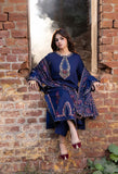 Izel - Winter 3PC Dhanak Embroidered Suit - kp1267