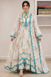 Kashaf - 3 piece Lawn frock style Printed suit -KP1242