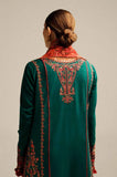 Hussain Rehan - Winter 3PC Dhanak Embroidered Suit - kp3311