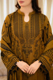 Libass - Winter 3PC Dhanak Embroidered Suit - kp3312