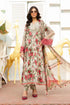 KP785-3 Piece Unstitched Digital Printed Airjet Lawn Suit