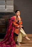 Urge  - Winter 3PC Dhanak Embroidered Suit - kp3301