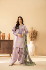 Baroque - Summer-3PC Lawn Embroidered Suit - kp1218