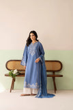 Cross Stitch - Summer-3PC Lawn Embroidered Suit - kp1206