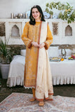 Florent - Winter 3PC Dhanak Embroidered Suit - kp3346