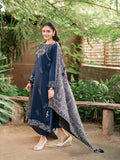 Izel - Winter 3PC Dhanak Embroidered Suit - kp1322