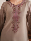 Jazmin - Winter 3PC Dhanak Embroidered Suit - kp3309