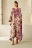 Baroque - Winter 3PC Karandi Digital Print Dress - KP33147