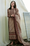 Florent - Winter 3PC Dhanak Embroidered Suit - kp3346