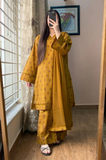 Khaadi - Summer 3PC Lawn Digital Print Dress - KP1155