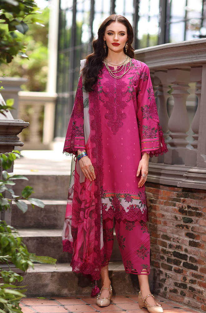 Charizma - Summer 3PC Lawn Digital Print Dress - KP1180
