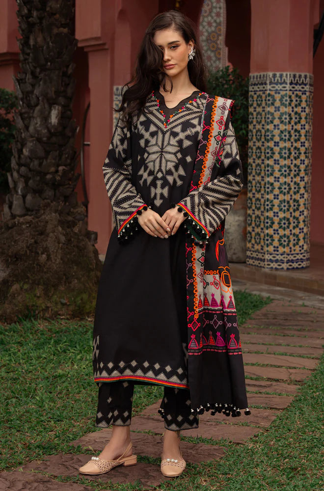 Charizma - Summer 3PC Lawn Digital Print Dress - KP1165