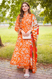 Sapphire - Winter 3PC Karandi Digital Print Dress - KP33415