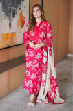Sapphire - Winter 3PC Karandi Digital Print Dress - KP33416