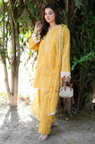 Aneelas - Summer 3PC Lawn Embroidered Suit- KP1204