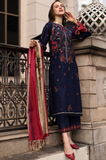 Charizma - Winter 3PC Dhanak Embroidered Suit - kp1281