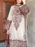 Batik - Summer 3PC Lawn Embroidered Suit - KP1174