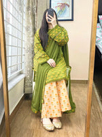 Khaadi - Summer 3PC Lawn Digital Print Dress - KP1153