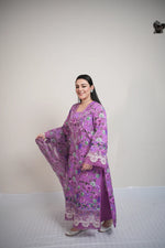 Khaadi - Winter 3PC Karandi Digital Print Dress - KP33149