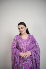 Khaadi - Winter 3PC Karandi Digital Print Dress - KP33149