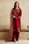 Kp602-WINTER 3-Pc Embroidered Dhanak Suit with Heavy Embroidered Dhanak Shawll