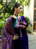 Charizma Embroidered Velvet 3piece suit - KP2016