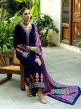 Charizma Embroidered Velvet 3piece suit - KP2016