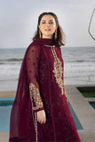 Azure - Summer 3PC Lawn Embroidered Suit- KP1114