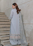 KP1037 - QALAMKAR 3PC Lawn Embroidered Suit