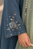 Bunaai - Winter -3PC Silk Embroidered Suit - kp1294