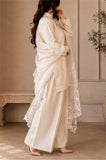 Embroidered 3 Piece Unstitched Lawn Suit- kp1258